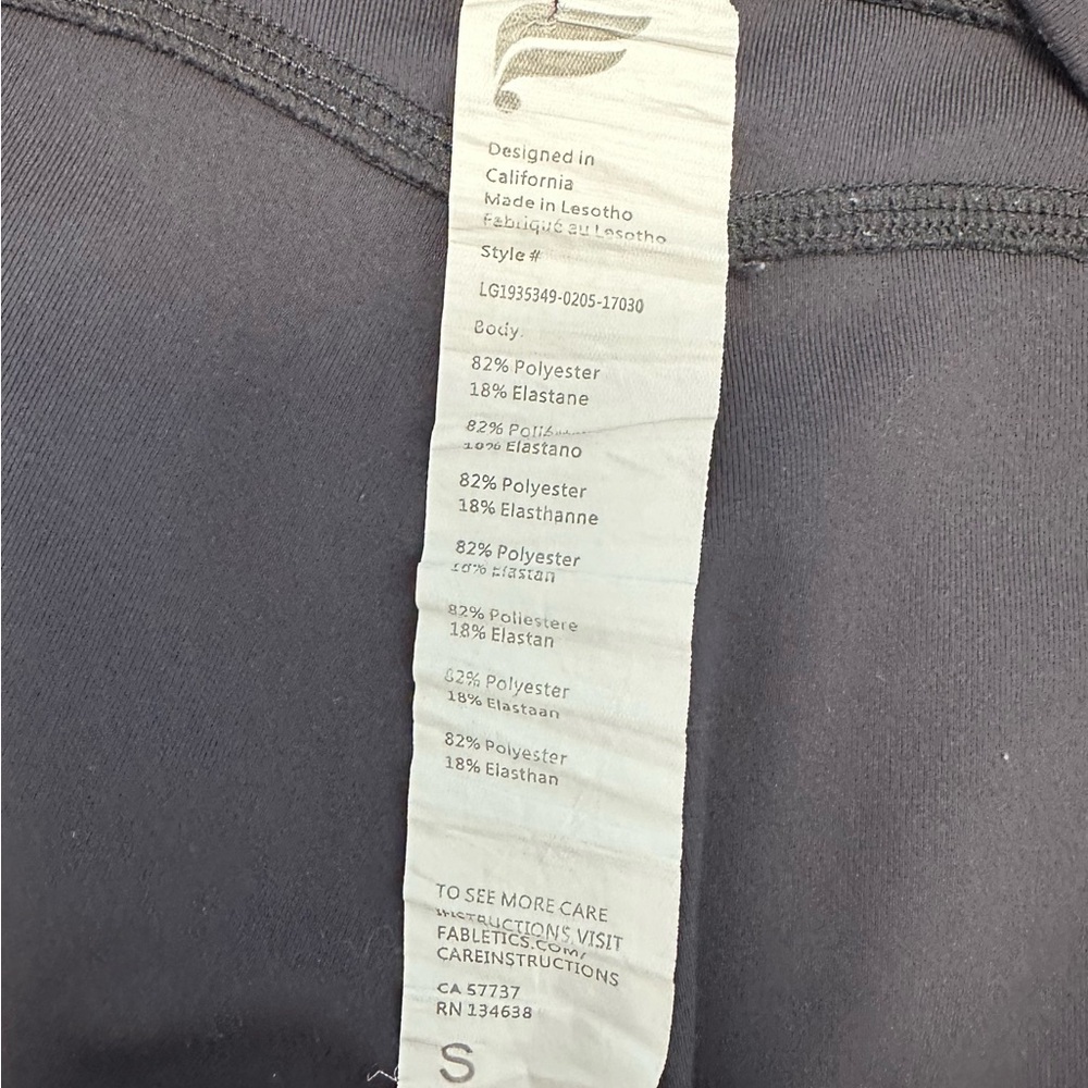 Fabletics Leggings Size Small Blue Full length - Picture 4 of 7